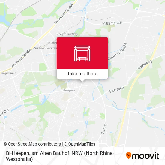 Карта Bi-Heepen, am Alten Bauhof