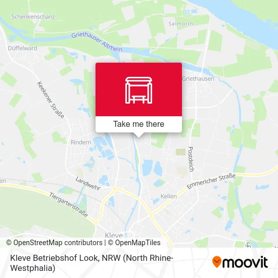 Kleve Betriebshof Look map