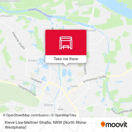 Карта Kleve Lise-Meitner-Straße