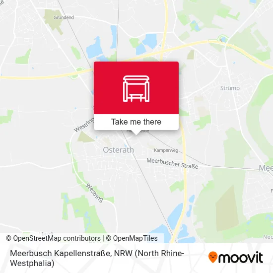 Meerbusch Kapellenstraße map