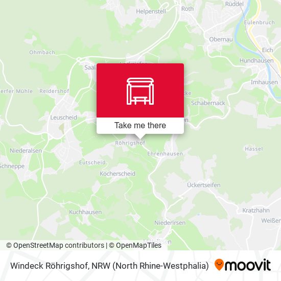 Карта Windeck Röhrigshof