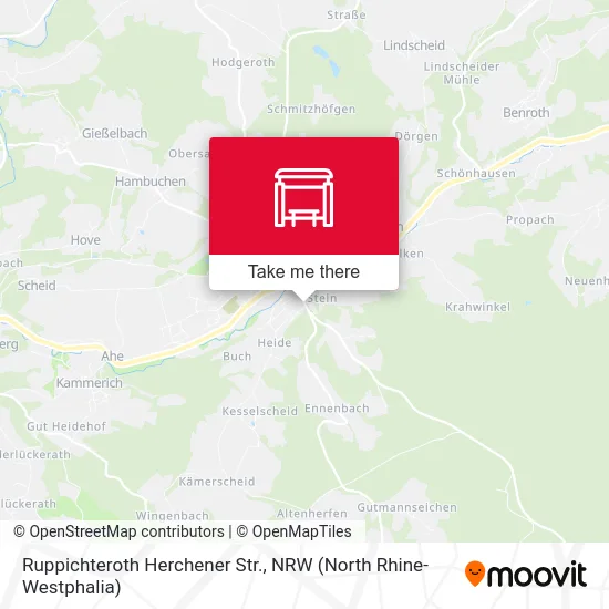 Карта Ruppichteroth Herchener Str.