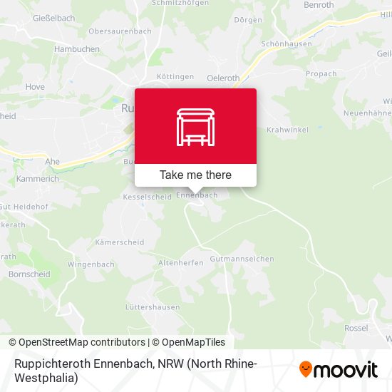 Ruppichteroth Ennenbach map