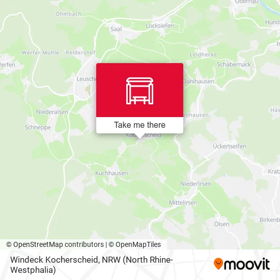 Карта Windeck Kocherscheid