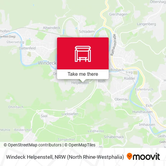 Карта Windeck Helpenstell