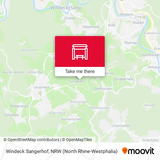 Карта Windeck Sangerhof