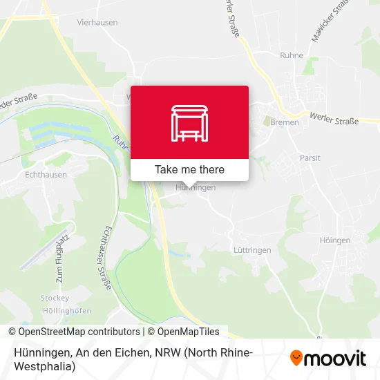 Hünningen, An den Eichen map