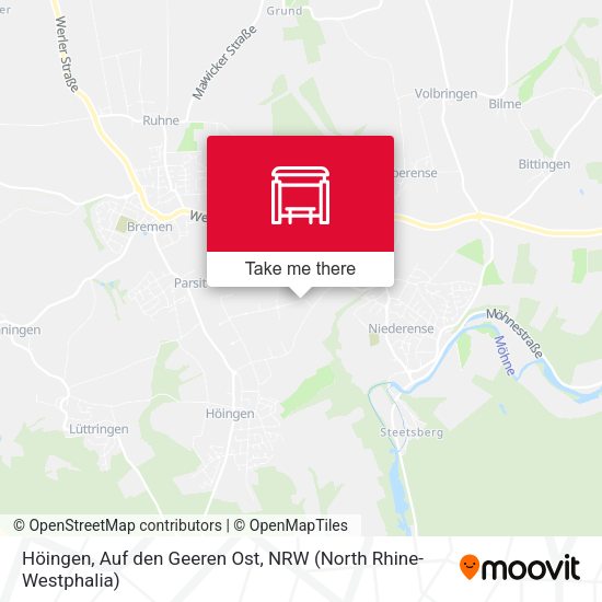 Höingen, Auf den Geeren Ost map