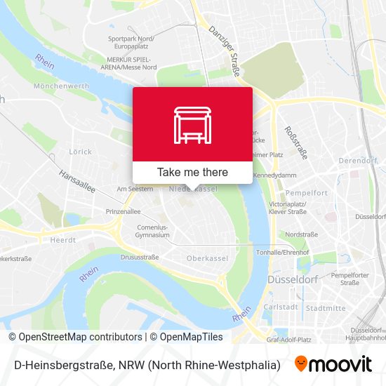D-Heinsbergstraße map