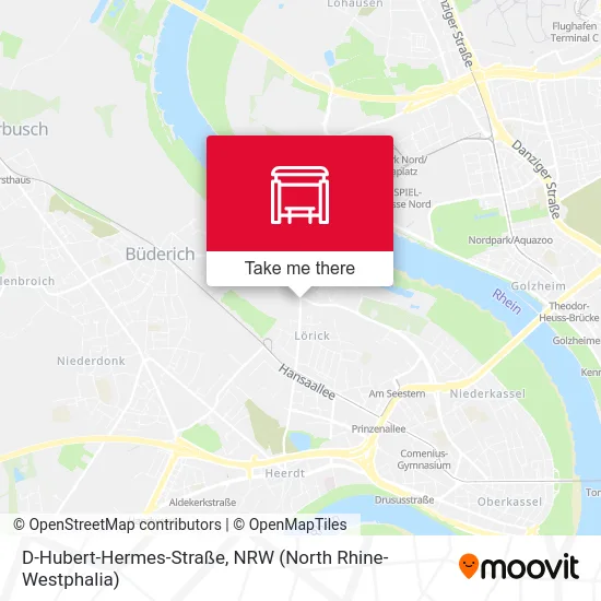 Карта D-Hubert-Hermes-Straße