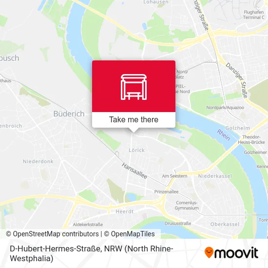 Карта D-Hubert-Hermes-Straße