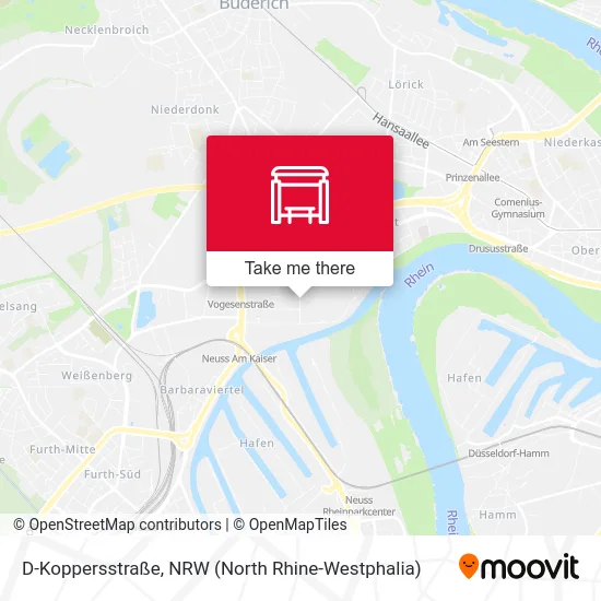 D-Koppersstraße map