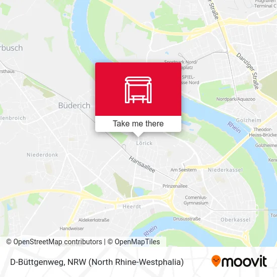 D-Büttgenweg map