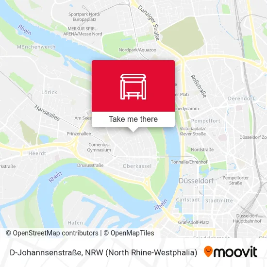 D-Johannsenstraße map