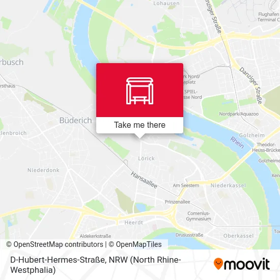 Карта D-Hubert-Hermes-Straße
