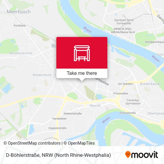 D-Böhlerstraße map