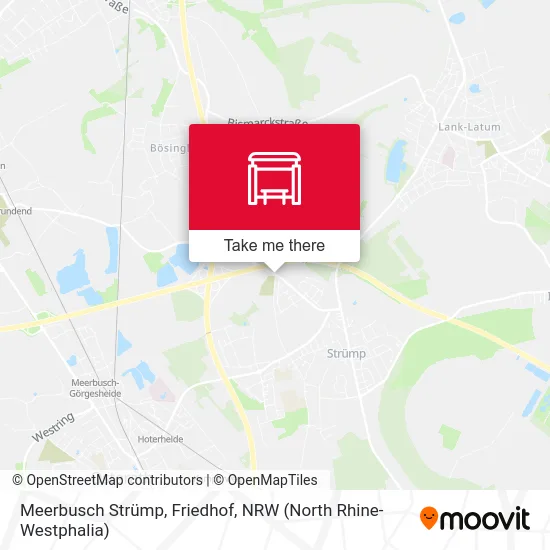 Meerbusch Strümp, Friedhof map