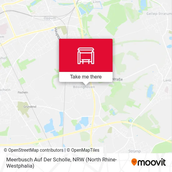 Meerbusch Auf Der Scholle map