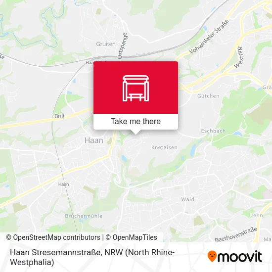 Карта Haan Stresemannstraße
