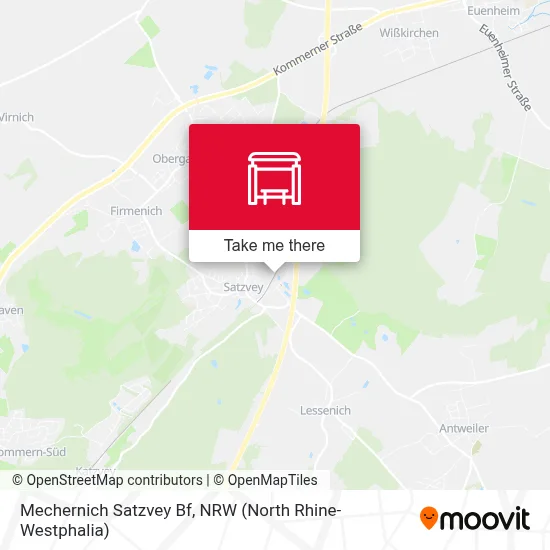 Mechernich Satzvey Bf map