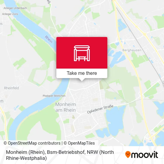 Карта Monheim (Rhein), Bsm-Betriebshof
