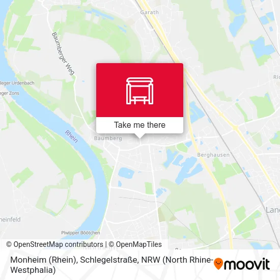 Карта Monheim (Rhein), Schlegelstraße