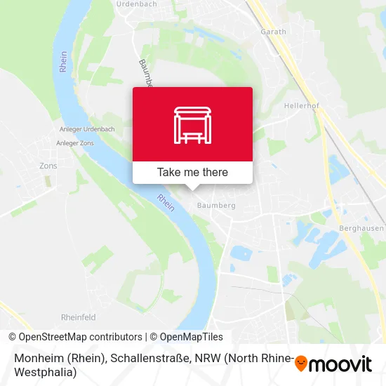 Карта Monheim (Rhein), Schallenstraße