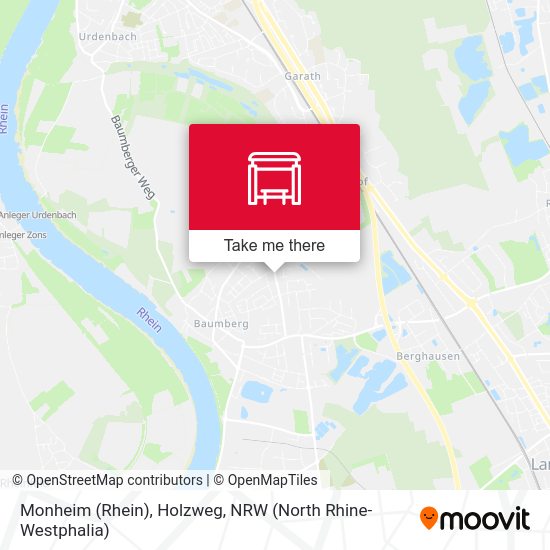 Карта Monheim (Rhein), Holzweg