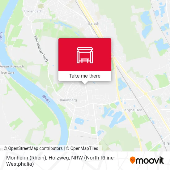Карта Monheim (Rhein), Holzweg