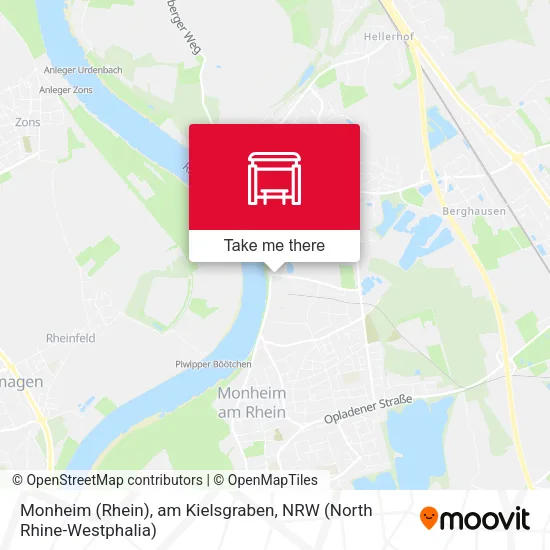 Карта Monheim (Rhein), am Kielsgraben