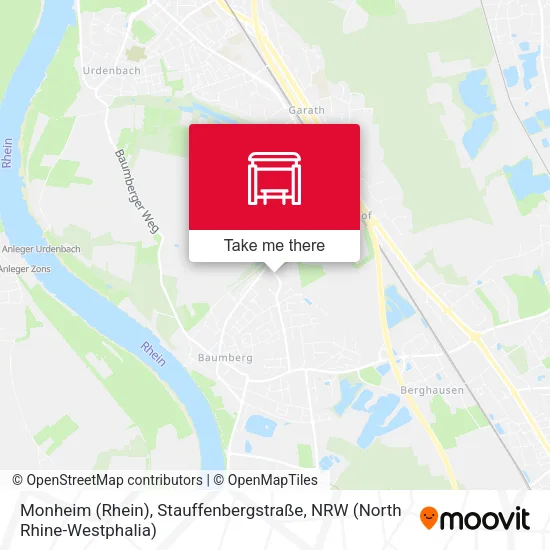 Карта Monheim (Rhein), Stauffenbergstraße