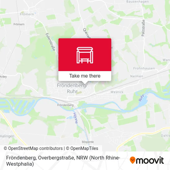 Карта Fröndenberg, Overbergstraße