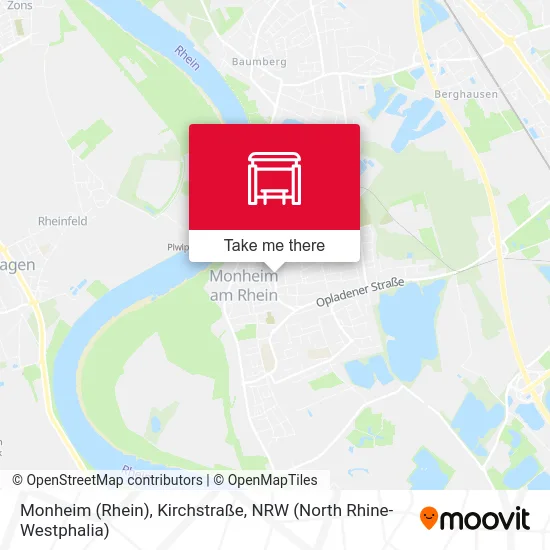 Карта Monheim (Rhein), Kirchstraße