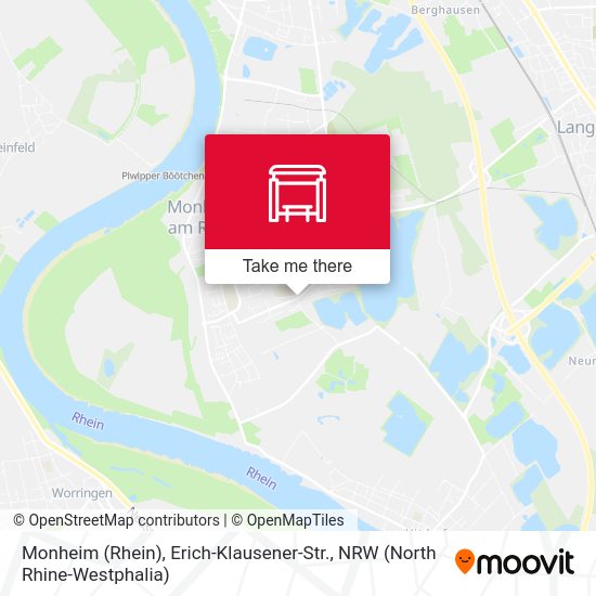 Карта Monheim (Rhein), Erich-Klausener-Str.