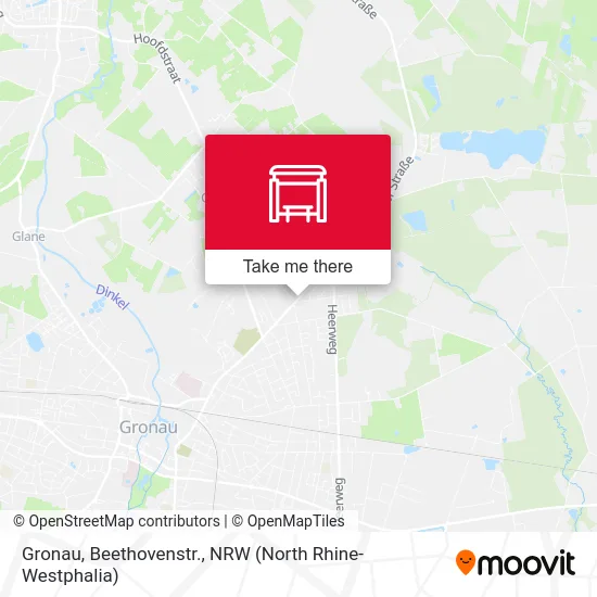 Карта Gronau, Beethovenstr.