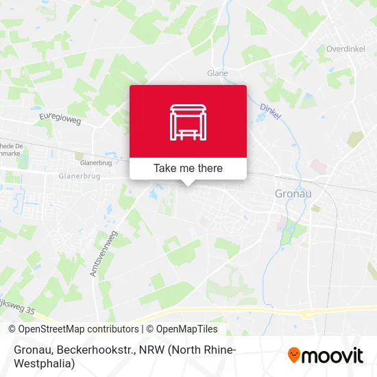 Карта Gronau, Beckerhookstr.