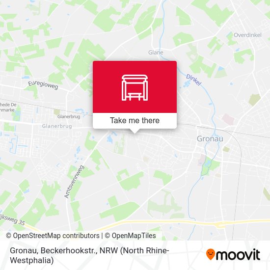 Карта Gronau, Beckerhookstr.