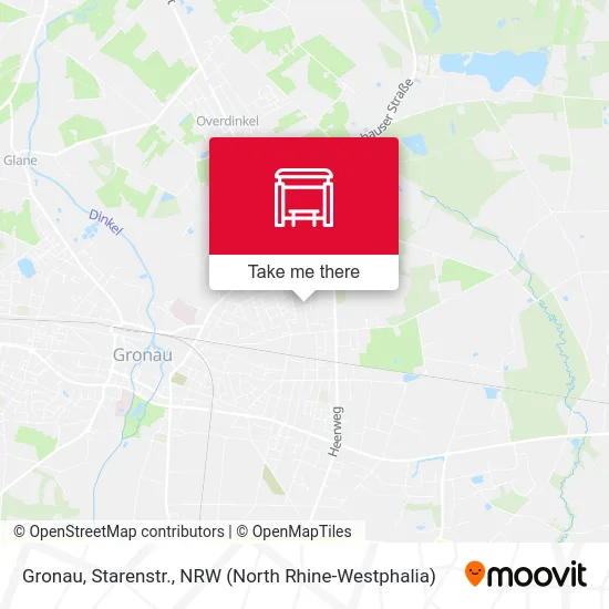 Gronau, Starenstr. map