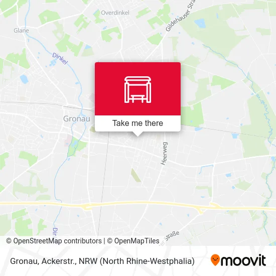 Карта Gronau, Ackerstr.