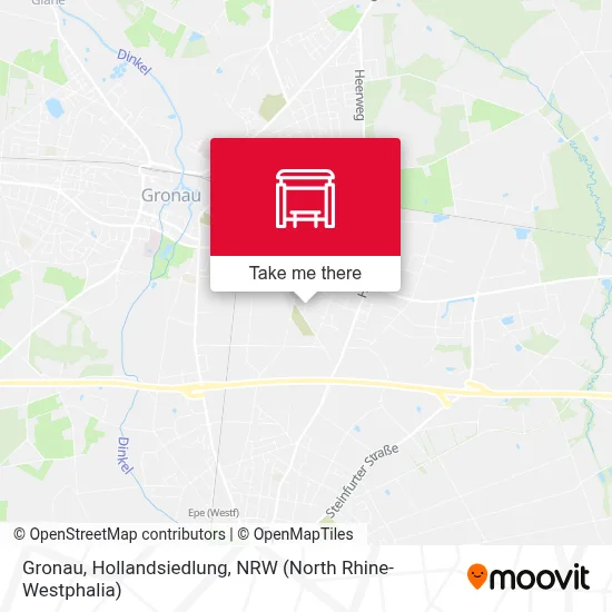 Gronau, Hollandsiedlung map