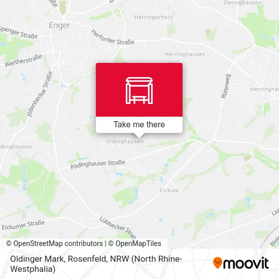 Карта Oldinger Mark, Rosenfeld