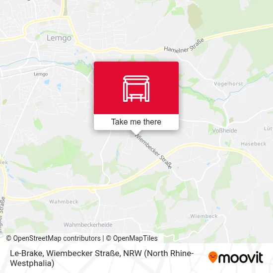 Le-Brake, Wiembecker Straße map