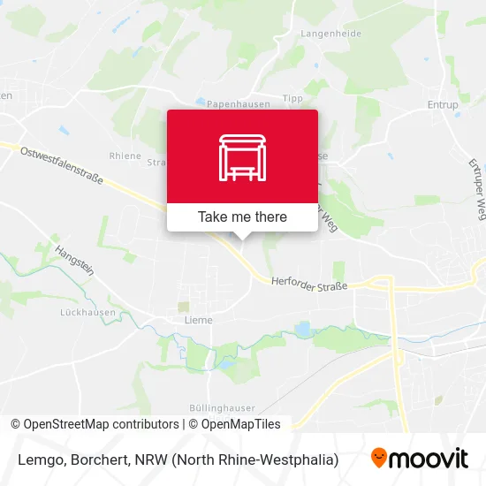 Карта Lemgo, Borchert
