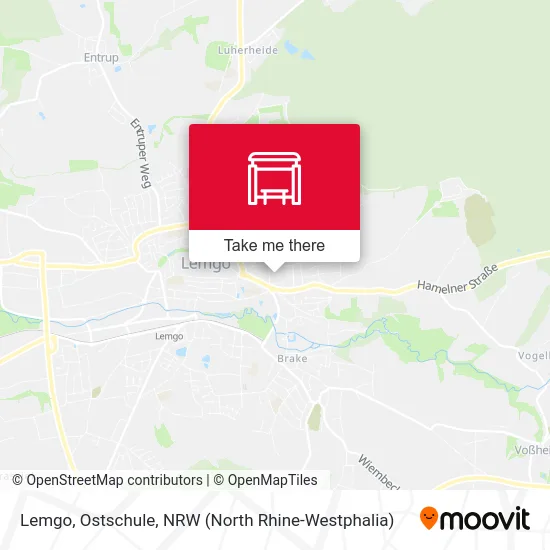 Lemgo, Ostschule map