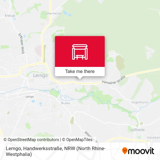 Карта Lemgo, Handwerksstraße