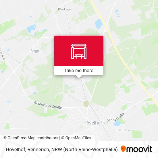 Hövelhof, Rennerich map