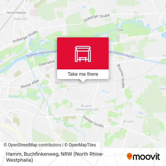 Hamm, Buchfinkenweg map