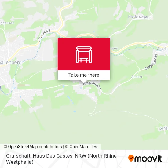 Grafschaft, Haus Des Gastes map