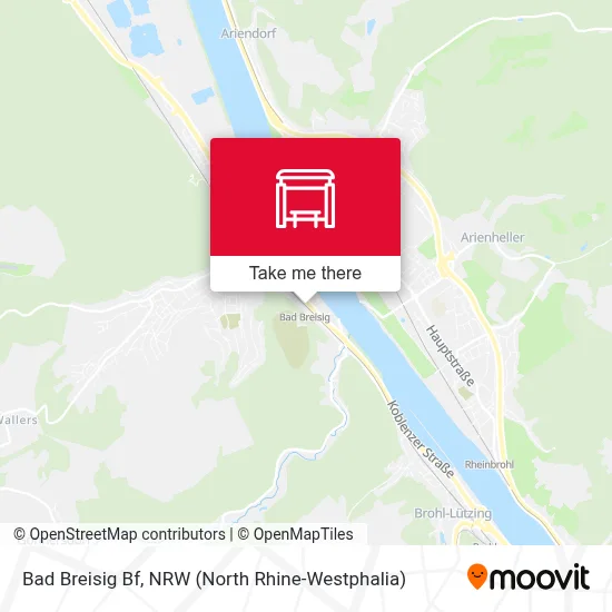 Bad Breisig Bf map