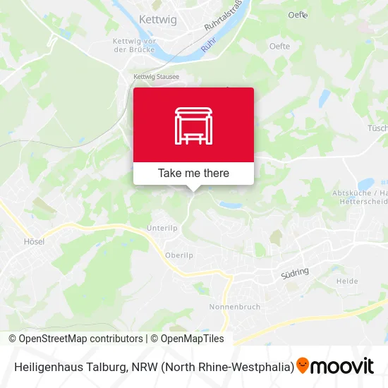 Карта Heiligenhaus Talburg